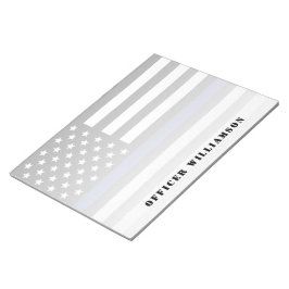 Personlig polis Thin Blue Line Polis Anteckningsblock