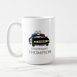 Personlig polischef Coffee Mugg