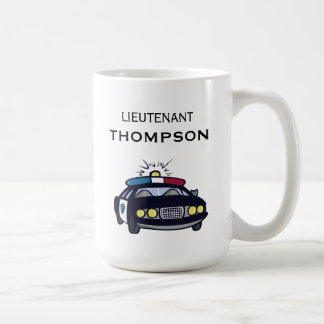 Personlig Polischef Kaffemugg