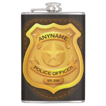 Personlig Polischef sheriff Cop NAMN Badge