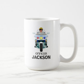 Personlig polisens motorcykelpolis Kaffe Mugg