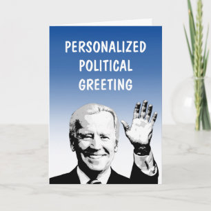 Personlig Politisk Välkomstkort Kort