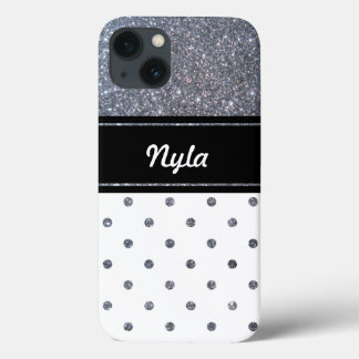 Personlig Polka Dot iPhone 6, Tuff Xtreme