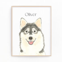 Personlig Pomsky Art