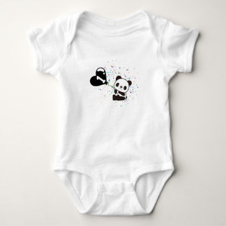 Personlig Pooh Watercolor Första födelsedagen Baby T Shirt