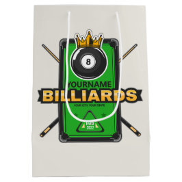 Personlig Poolhall NAME 8 Boll Kronan Biljard