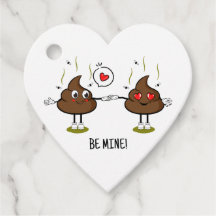 Personlig Poop Emoji Kärlek par