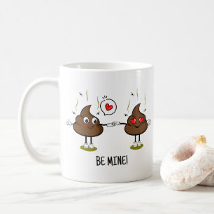 Personlig Poop Emoji Kärlek par Kaffemugg