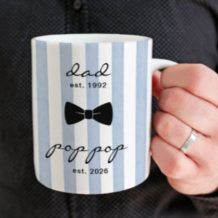 Personlig Pop Pop Farfar Muggpresent Kaffemugg
