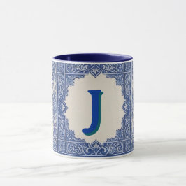 Personlig Portugisisk Azulejo-mugg Mugg