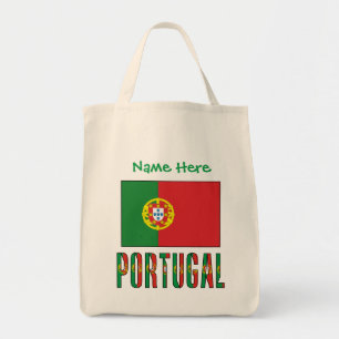 Personlig portugisisk flagga arv tygkasse