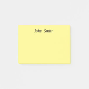 Personlig Post-it Block