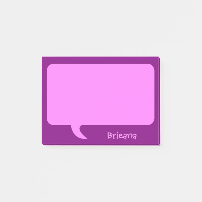 Personlig Post-it Block (Framsida)