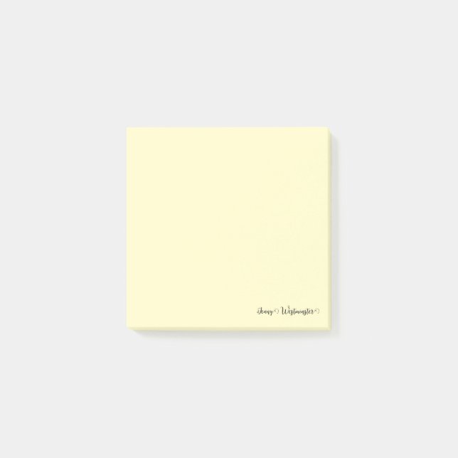 Personlig Post-it Block (Framsida)