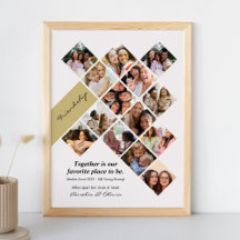 Personlig Poster med Bästa Vänners Foto, Vänskap