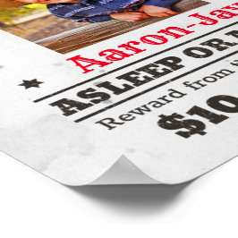 Personlig Poster | Tecknet på önskad födelsedag