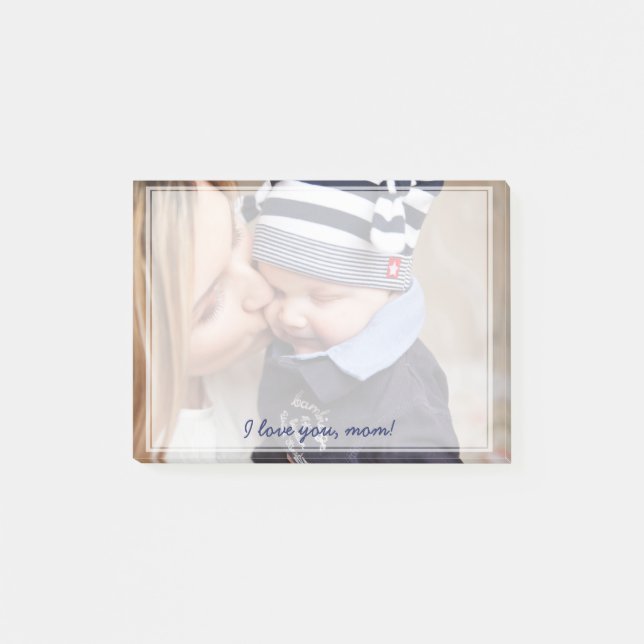 Personlig PostIT®-anteckningar - unika presentatio Post-it Block (Framsida)