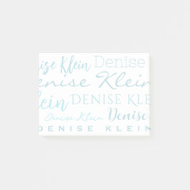 Personlig PostIT® Notes Post-it Block