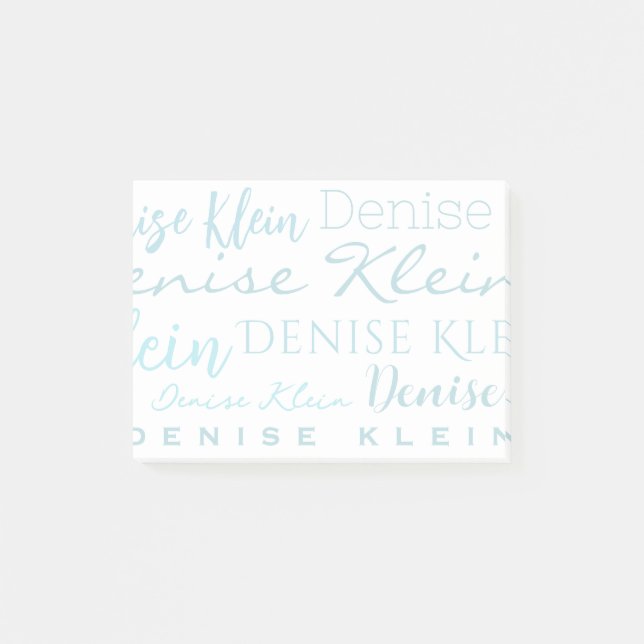 Personlig PostIT® Notes Post-it Block (Framsida)