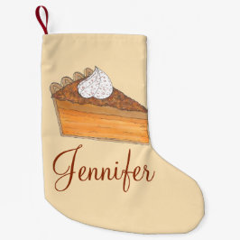 Personlig: Potato Paj juldessert Liten Julstrumpa