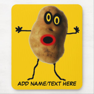 Personlig Potato Tecknad Musmatta