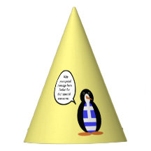 Personlig pratande grekisk flagga Ms Penguin