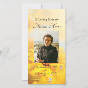 Personlig Prayer Card/Prayer Card