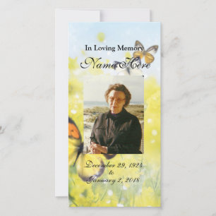 Personlig Prayer Card/Prayer Card