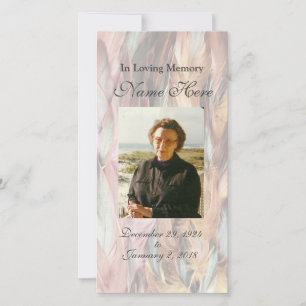 Personlig Prayer Card/Prayer Card