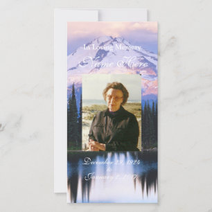 Personlig Prayer Card/Prayer Card