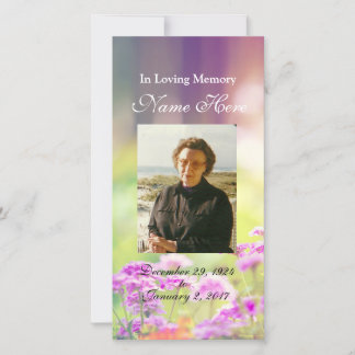 Personlig Prayer Card/Prayer Card