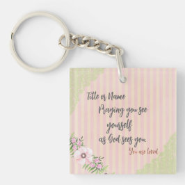 Personlig Prayer Quote compact spegel
