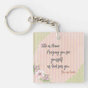 Personlig Prayer Quote compact spegel