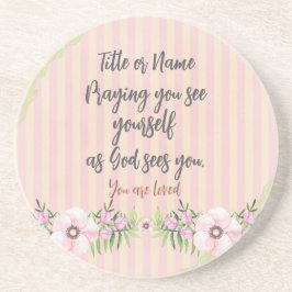Personlig Prayer Quote Underlägg