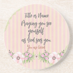 Personlig Prayer Quote Underlägg