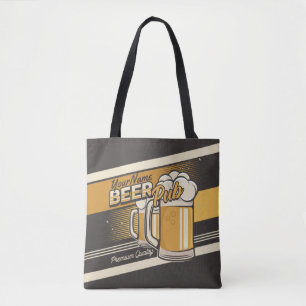 Personlig Premium Kall Beer Mugg Pub Pub Tygkasse