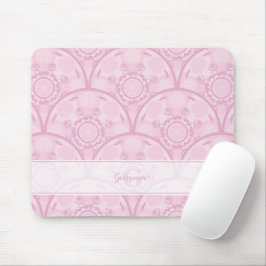 Personlig Preppy in Rosa Mandala Art Deco Musmatta