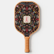 Personlig Preppy Retro Pickleball Paddle