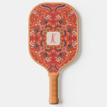 Personlig Preppy Retro Pickleball Paddle