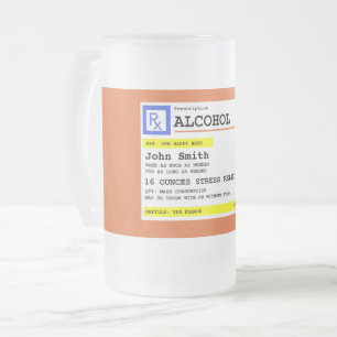 Personlig Prescrition Humoral alkohol Frostat Ölglas