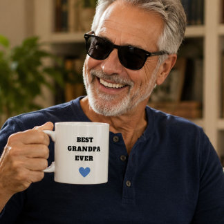 Personlig present: Bästa farfar-kaffemugg någonsin Kaffemugg