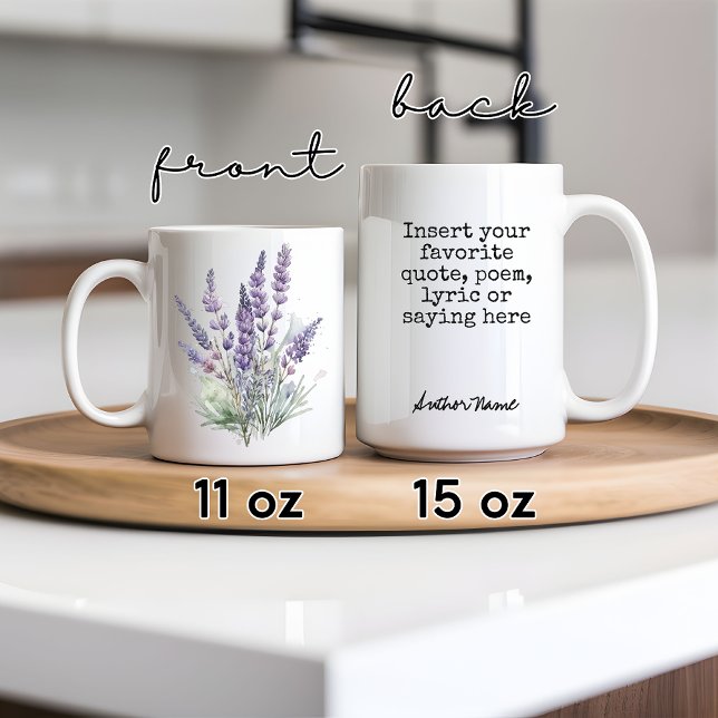 Personlig present lila mugg till mamma eller mormo (lavender mug, custom name mug, personalized text mug, birthday gift for her, Mother’s Day gift,)