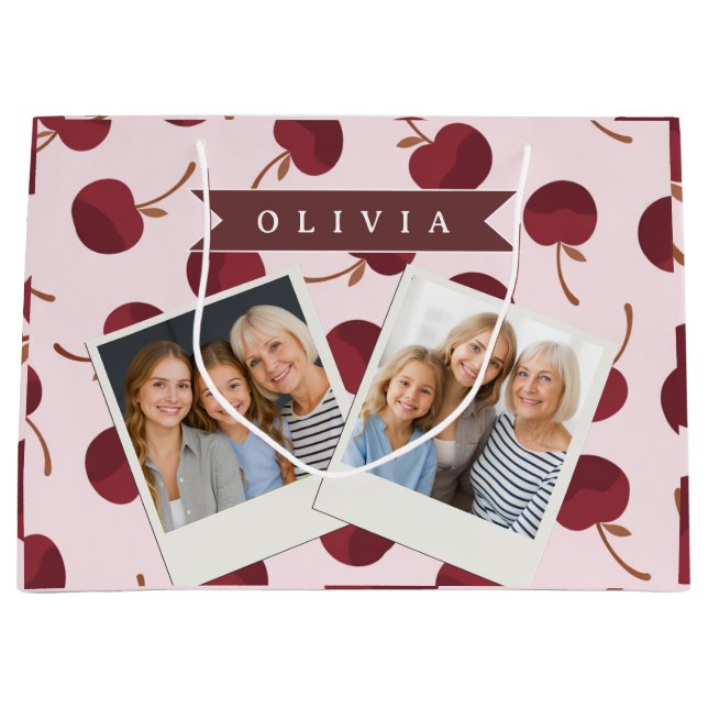 Personlig present med estetiskt körsbärsmönster oc (Framsidan)