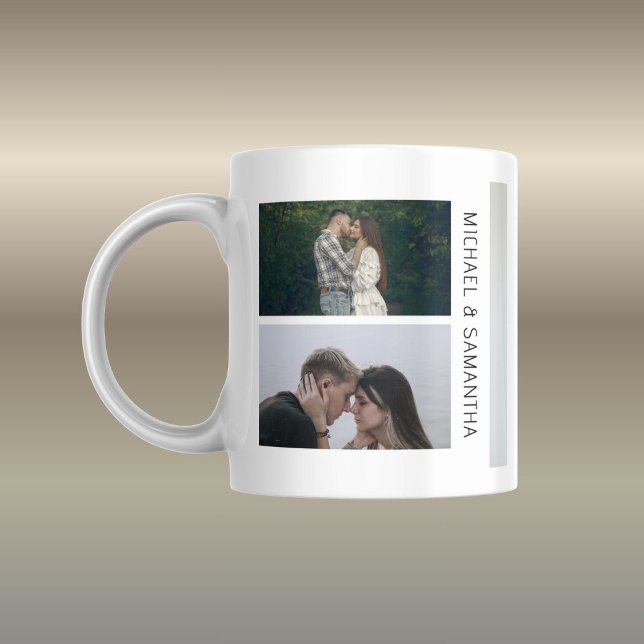 Personlig present med foto för par kaffemugg (Skapare uppladdad)