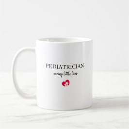 Personlig present till barnläkare som vårdar små l kaffemugg