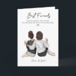 Personlig present till bästa vännen, Present till  Kort<br><div class="desc">Det personliga trycket för bästa vännen är det perfekta sättet att uttrycka din uppskattning för din närmaste förtrogna. Detta hjärtliga presentkort låter dig skapa ett anpassat tryck som firar den unika banden mellan dig och din bästa vän. Du kan lägga till dina egna personliga detaljer, från meningsfulla citat till minnesvärda...</div>