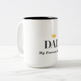 Personlig present till pappa Två-Tonad mugg