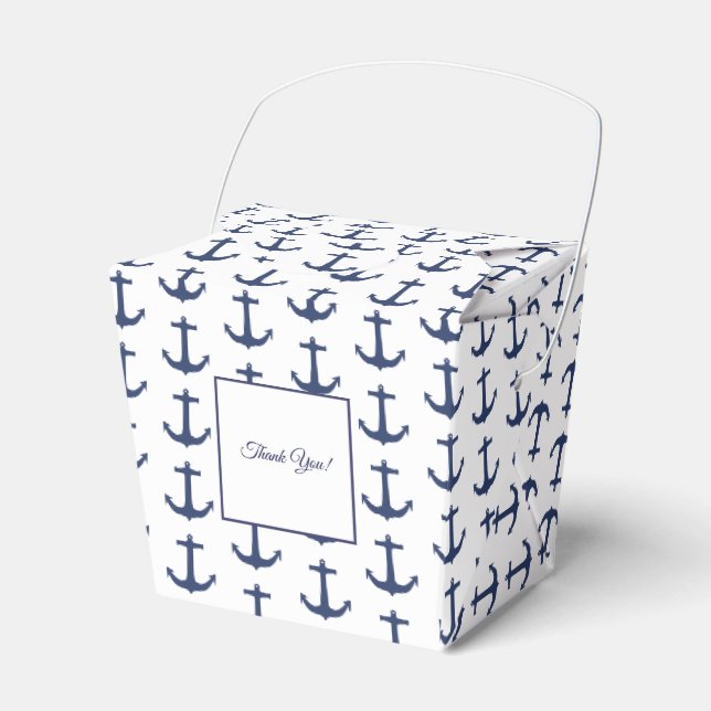 Personlig presentförpackning med nautiskt tema presentaskar (Framsidan Sidan)