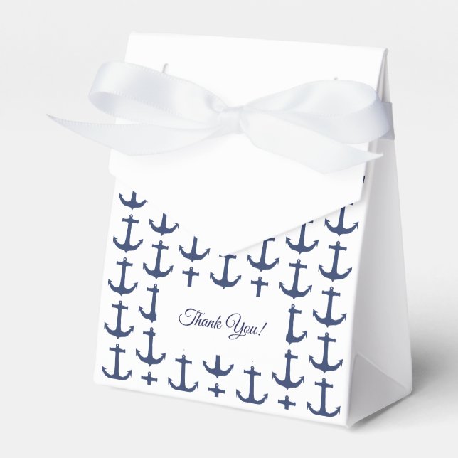Personlig presentförpackning med nautiskt tema presentaskar (Framsidan Sidan)