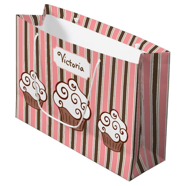 Personlig presentpåse för muffins (Framsidan Vinklad)